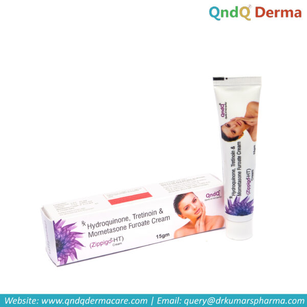 Mometasone furoate, hydroquinone, tretinoin cream.