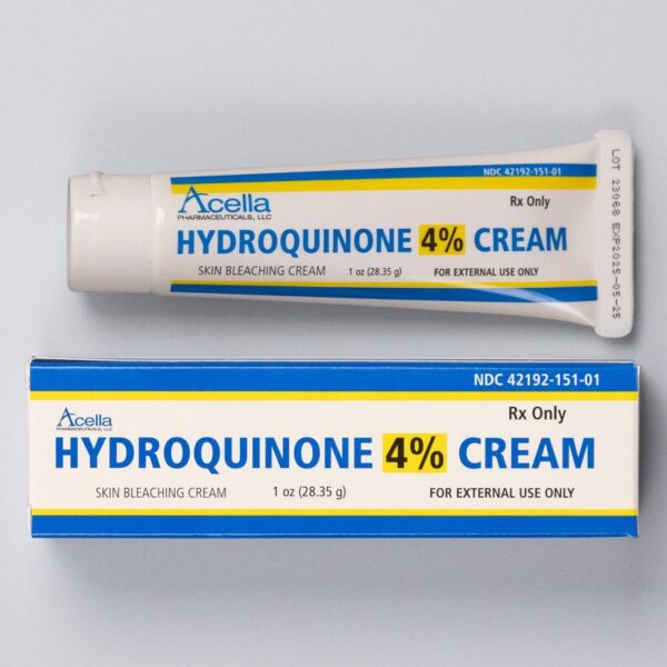 Hydroquinone 4% skin lightening cream.