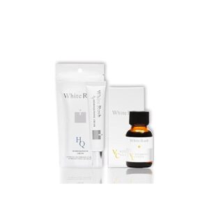 White Rush Hydroquinone skin lightening cream.