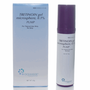 Tretinoin Gel Microsphere 0.1% pump bottle