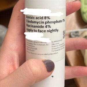 Curology tretinoin cream tube.