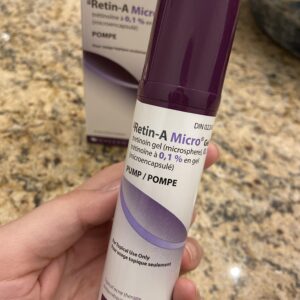 Tretinoin Micro Gel 0.1% acne treatment