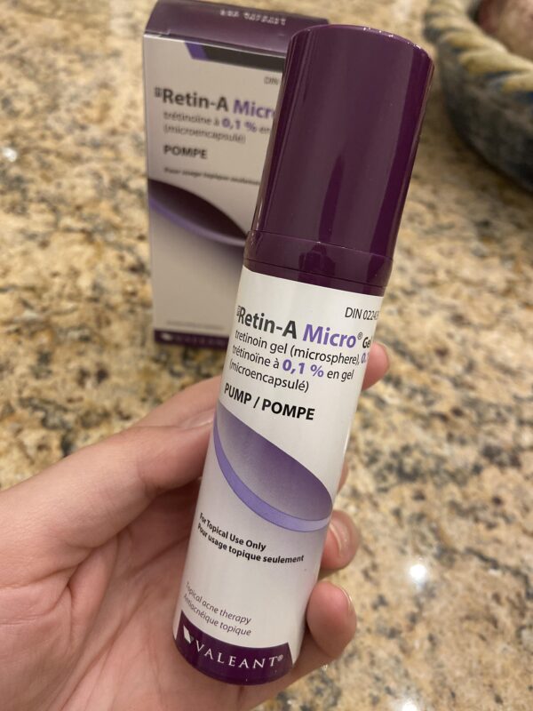 Tretinoin Micro Gel 0.1% acne treatment