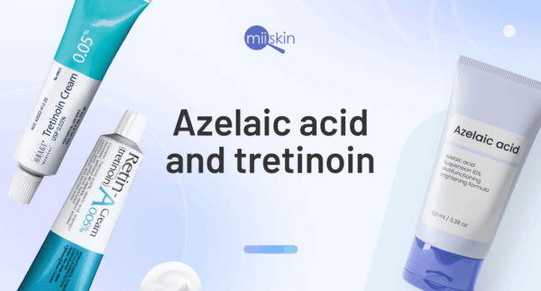 Azelaic Acid & Tretinoin Cream: Skincare product.