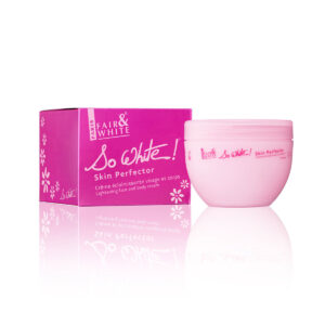 So White Hydroquinone skin lightening cream.