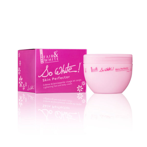 So White Hydroquinone skin lightening cream.