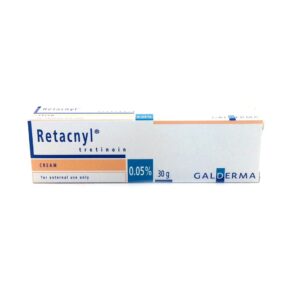 Galderma Tretinoin cream tube.