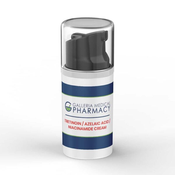 Tretinoin, azelaic acid, & niacinamide serum.