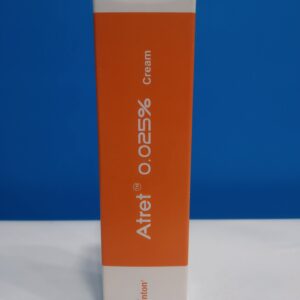 Atret 0.025 medication packaging