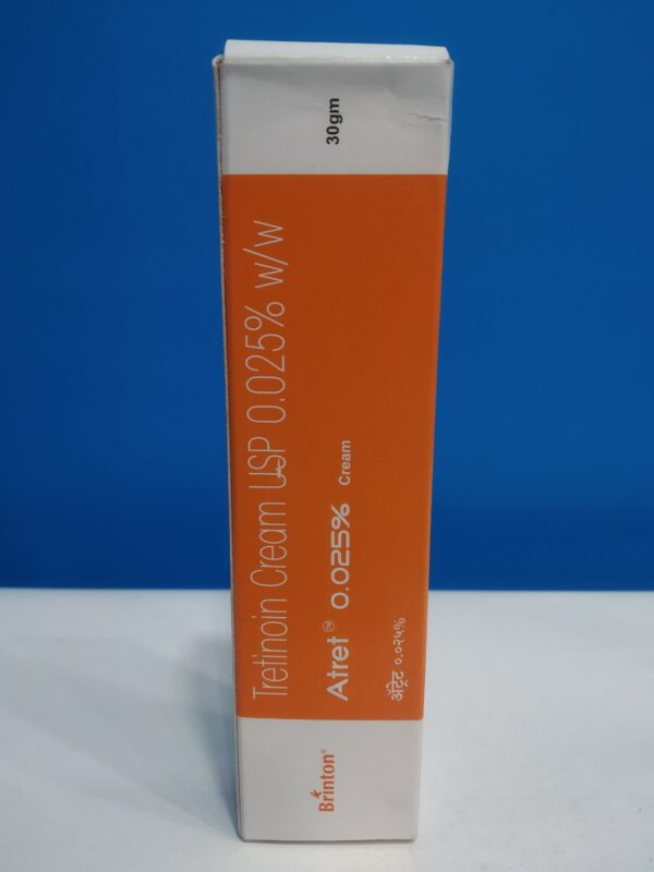 Atret 0.025% Cream tube