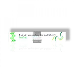 Retino A Micro 0.025% cream, skincare product.