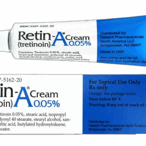 Retin-A Generic tretinoin cream packaging.