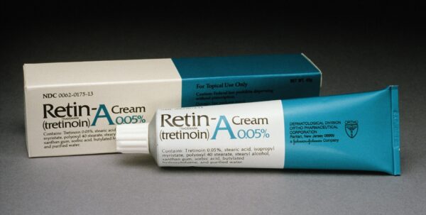 Retin-A 0.05% cream, Johnson & Johnson.