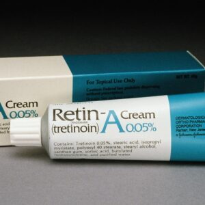 Retin-A Johnson & Johnson acne treatment cream tube