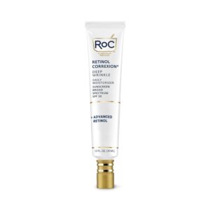 Retin A sunscreen lotion bottle