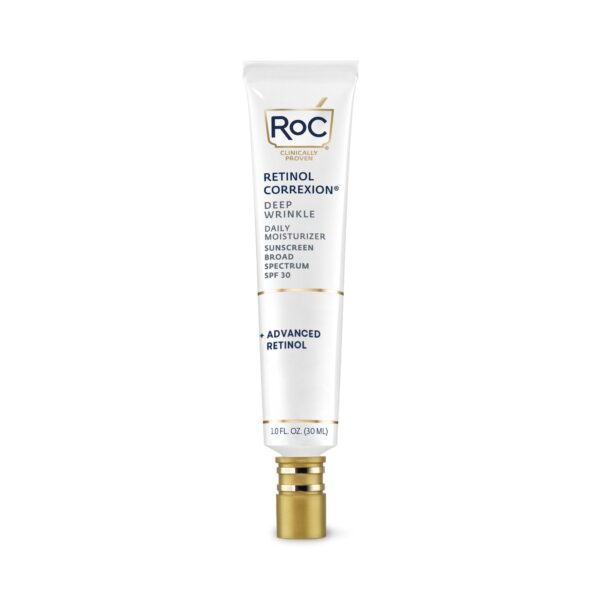 Retin A sunscreen lotion bottle