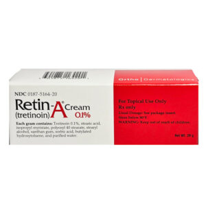 Retin-A Cream Tretinoin 0.1% - topical acne treatment