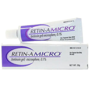 Retin-A Micro Tretinoin Gel 0.1% microsphere.
