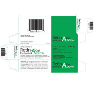 Tretinoin 0.01% Gel for wrinkles.