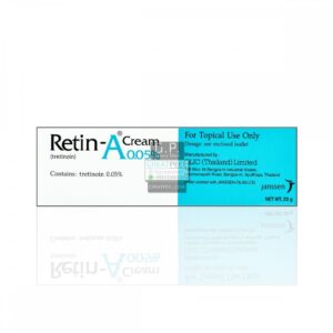 Retino-A 0.05% tretinoin cream tube
