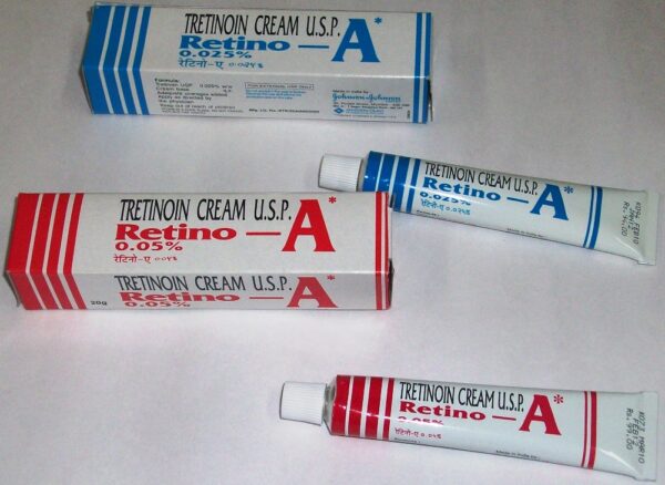 Retino-A 0.025% cream tube