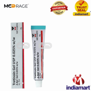 Tretinoin Cream 0.1%, 20g tube