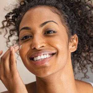 Moisturizer Before Tretinoin: Hydrating skincare cream.