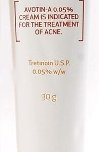 Avotin A Cream tube and packaging.