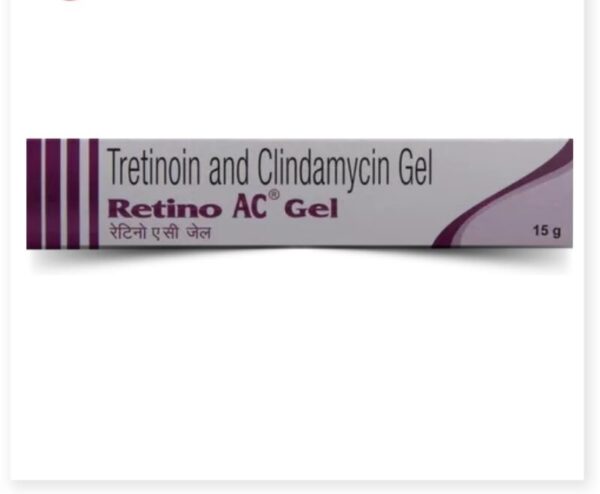 Retino Ac Gel for open pores. Product image.
