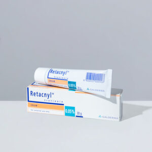 Retacnyl 0.05 acne treatment medication.