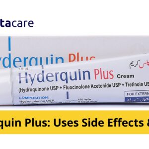 Hyderquin Plus Cream, skincare product.