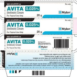Avita 0.025 Cream tube