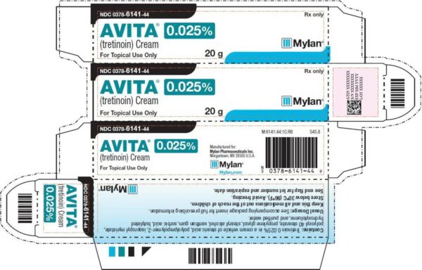 Avita 0.025 Cream tube