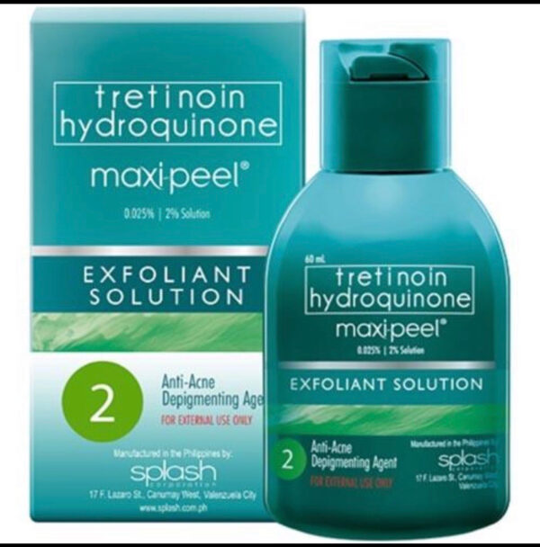 Tretinoin Hydroquinone Maxi Peel 2 product image