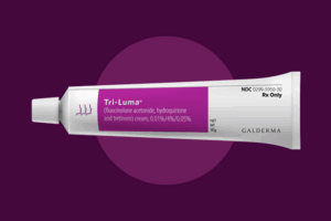 Tri Luma Topical Cream jar.
