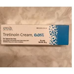 Spear Tretinoin Gel, acne treatment.