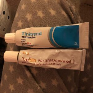 Tinitrend Tretinoin Cream tube