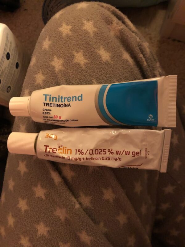 Tinitrend Tretinoin Cream tube