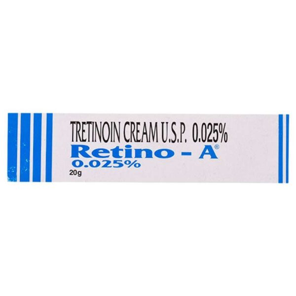 Retino-A 0.25% cream tube