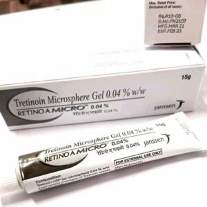 Tretinoin Microsphere Gel, price shown.