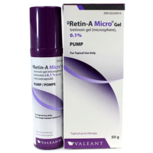 Retin-A Micro gel tube.