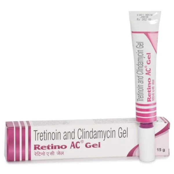 Retino Ac Gel, skincare product.