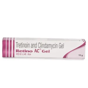 Retino Ac Topical Gel, skincare product.