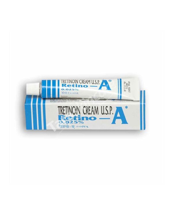 Generic Tretinoin 0.025% cream tube
