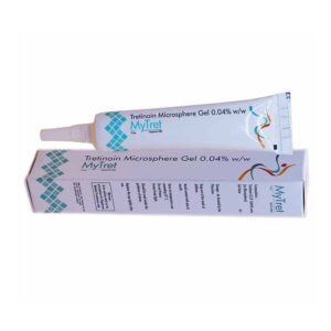 My Tret Gel 0.1% topical treatment.