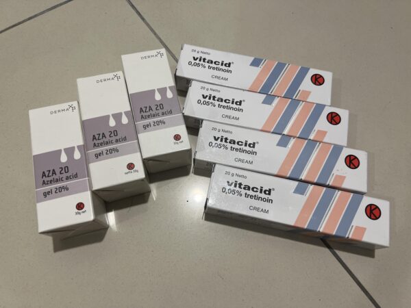 Vitacid Tretinoin Gel tube