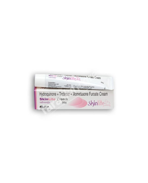Skinlite Hydroquinone Tretinoin Mometasone Furoate Cream tube