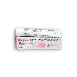Skinlite Hydroquinone cream or lotion.
