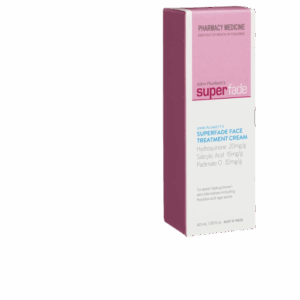 Superfade Face Cream: potential side effects information.