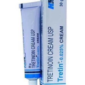 Tretinoin Cream 0.025% USP, product image.
